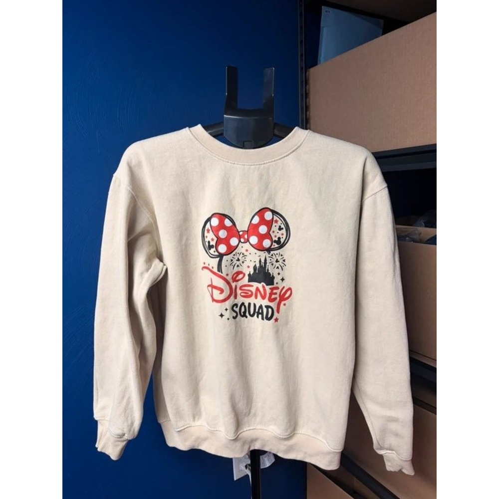 Cozy Disney Squad Women's Sweatshirt – Size Medium